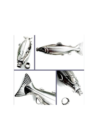 Omeniv 304 Çelik Balık Matara Outdoor Kamp Termos İçki Şişesi