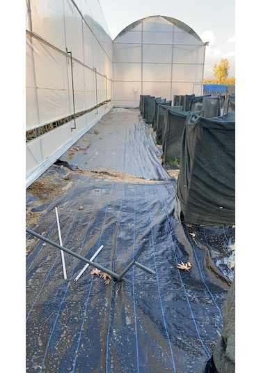 Morilu Sera Taban Örtüsü – Jüt Taban Örtüsü – Siyah – 90 gram