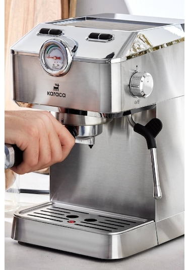 Karaca Coffee ART 1101 20 Bar Süt Köpürtücülü Espresso Makinesi 1.5 L