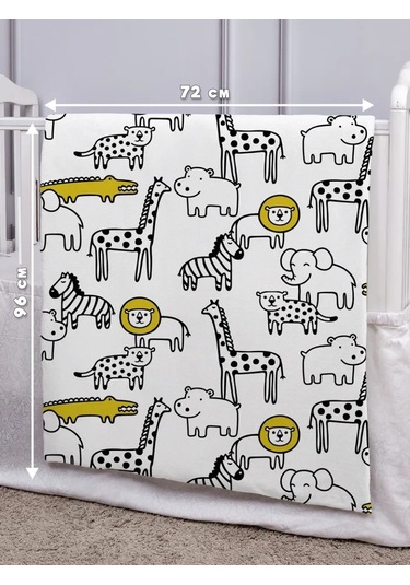 Eppel Store Bebekler İçin Karyola Ve Bebek Arabası Battaniyesi 371262324 Siyah