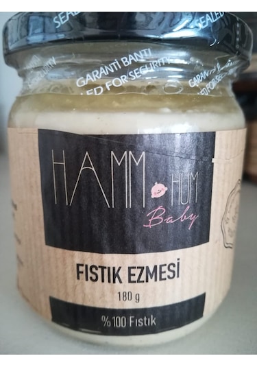 Hamm-Hum Fıstık Ezmesi Bebek Serisi Sade 180 G