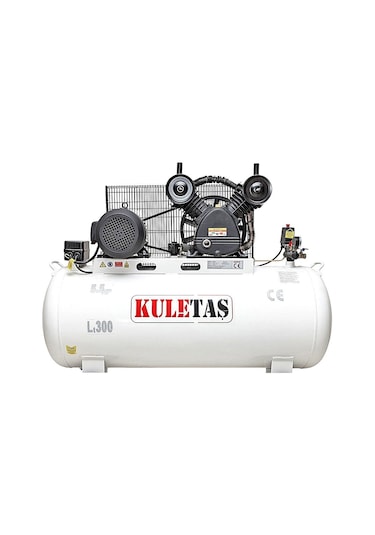 Kuletaş 5.5 Hp 8 Bar 300 LT Pistonlu Hava Kompresörü