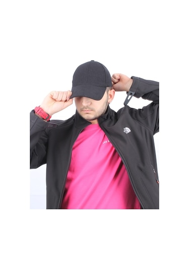 Cappello Erkek Siyah Kaşe Düz Şapka Kep Capkasr001-Siyah