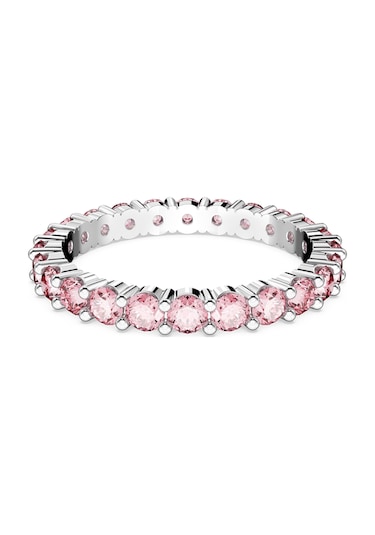 5658855 Swarovski Yüzük Matrix:Ring Pink Pin/Rhs 58 Çok Renkli