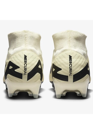 Nike Zoom Superfly 9 Elite Fg Çoraplı Erkek Profesyonel Krampon Krem