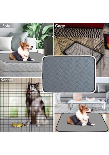 Su Geçirmez Yeniden Kullanılabilir Petpad Emici Bebek Bezi Köpek Eğitimi Hamster Yatak Ve Araba Koltuğu Kapağı Temizlemesi Kolay Bakım 40 X 30 Cm