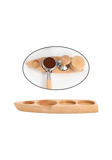 Suntek Katı Ahşap Kahve Basın Sabotaj Tutucu Kahve Filtresi