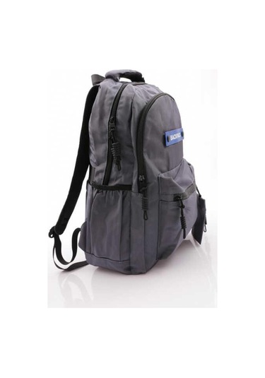 Young Maskot Cüzdanlı Sırt Çantası / Okul Çantası 51697 - Yeşilimsi Gri Spor Çantası Günlük Çanta Desenli