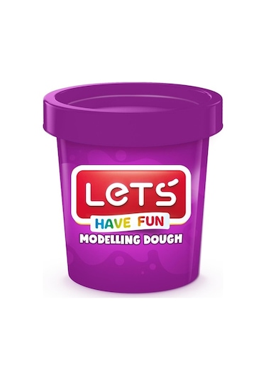 Let's Tek Renk Oyun Hamuru Mor 115 Gr
