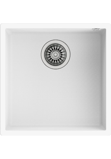 Teka Square 40.40 Tg Tek Hazneli Tegranite+ Eviye - Arctic White - 115230029