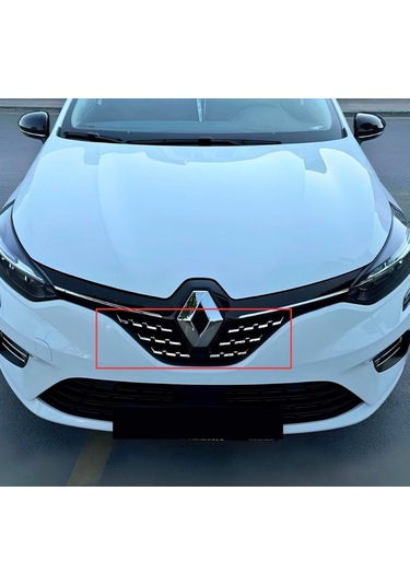 Ebal Otomotiv Renault Clio 5 Hb - Ön Panjur Krom IZGARA 6 PRÇ