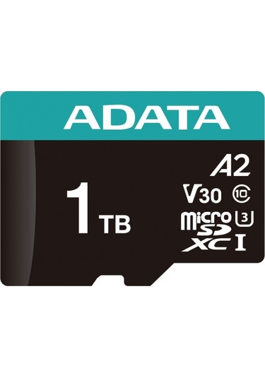 Adata Ausdx1tuı3v30sa2-ra1 1 Tb Premier Pro A2 V30 Sdxc Microsd Hafıza Kartı