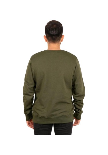 Superfly Bisiklet Yaka Erkek Basic Sweatshirt Spf101222216032 001