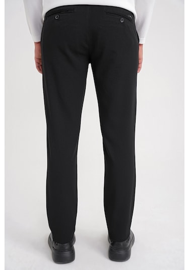 P 1200 Pantolon Comfort Siyah Casual Siyah