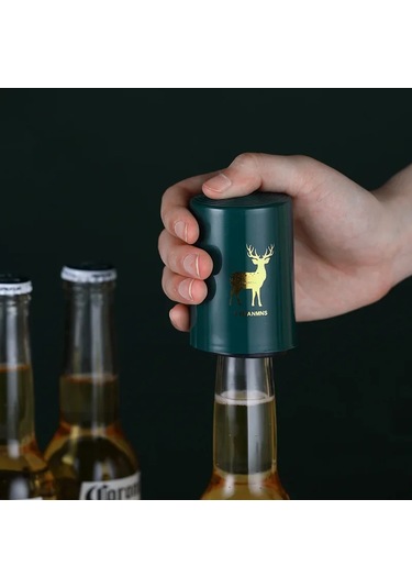 Yaratıcı Manyetik Otomatik Bira Şişe Açacağı Mutfak Basın Kapağı Diğer