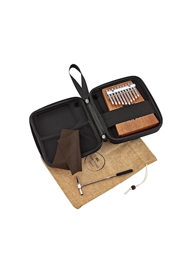 Meinl Sonic Energy Kl1008h Sound Hole C Major 10 Note Kalimba Mahogany