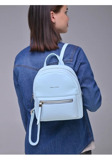 Daniele Patrici Şehir A5 Deri Sırt Çantası 210533354 Naneli