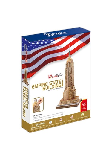 Cubic Fun Empire State Building 3D Puzzle