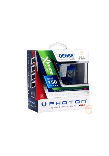 Photon Xtreme Vision Dense 12V H7 %150 Fazla Işık