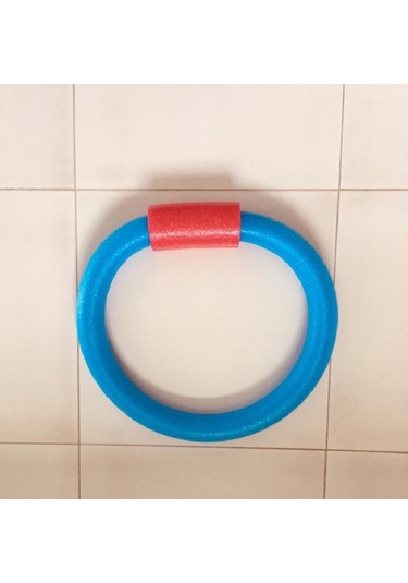 Deniz Havuz Makarnası Ve Kelepçesi Kilidi - Renkli - 1 Makarna 1 Kelepçe Çok Renkli