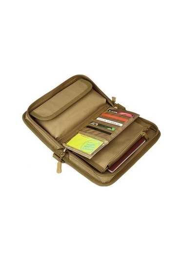 Zcjb Outdoor Seyahat Pasaport Cüzdanı 6 İnç Cep Telefonu Çantası Yeşil Ordu Yeşil