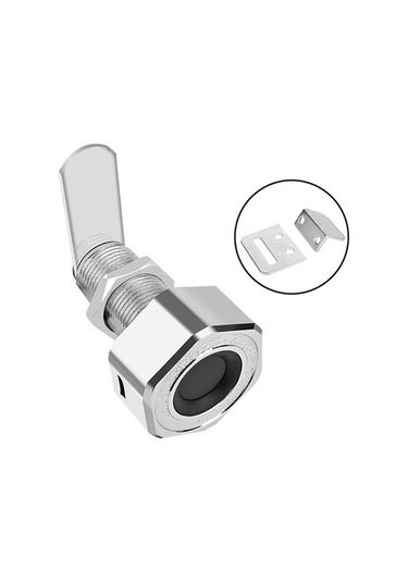 Createtech Parmak İzi Çekmece Kilidi, 30mm Biyometrik Kilit, Dıy Gece Sehpası Ve Mobilya Dolabı İçin