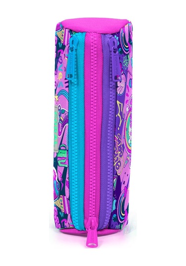 Coral High Kids Grafiti Desenli Üç Bölmeli Kalem Çantası 22060