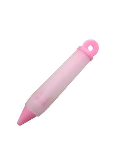 Pembe Silikon Gıda Yazma Kalem Çikolata Dekorasyon Araçları Kek Kalıbı Krem Fincan Kurabiye Pasta Nozulları