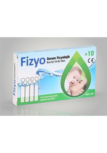 Gt Fizyo Serum Fizyolojik 5 Ml X 10 Flakon