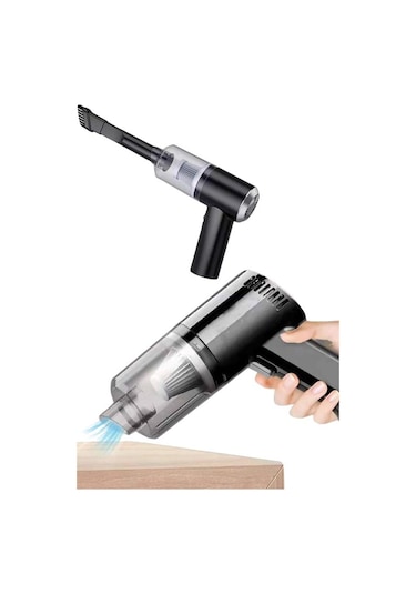 Şarjlı Çok Fonksiyonlu El Süpürge Mini Vakumlu Araç Süpürge