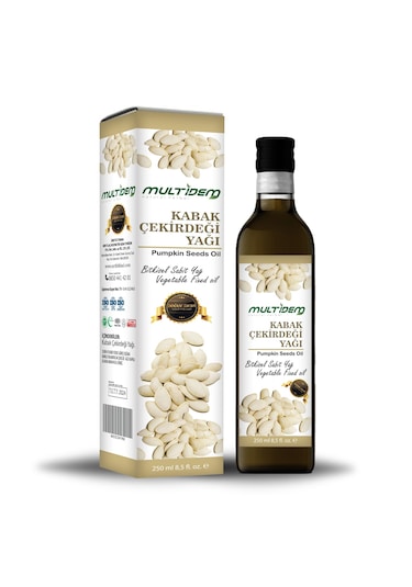 Multidem Hmd Kabak Çekirdeği Yağı 2 x 250 ML