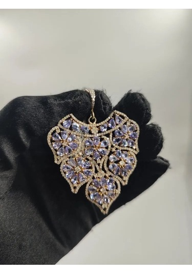 Tanzanit Taşı Elmas Kolye Ucu 212