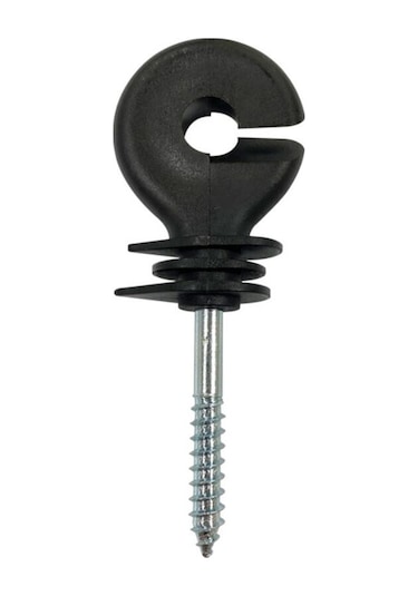 Xindoker 20 Adet Çiftlik Elektrikli Çit İzolatörü, Otomatik Vidalama Tipi Hayvan Barajı İzolasyon Çivi