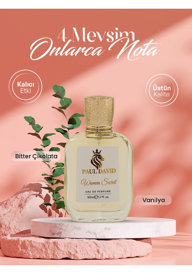 K-255 Bitter Çikolata Edp Parfüm Uzun Süre Kalıcı 50ml Amber