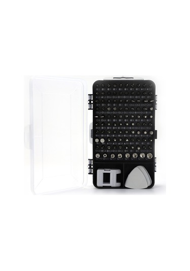 Padalink Crv Malzeme 117 Parça Somun İmha Aleti Seti - Elektronik Tamir Araçları Kombinasyonu Siyah