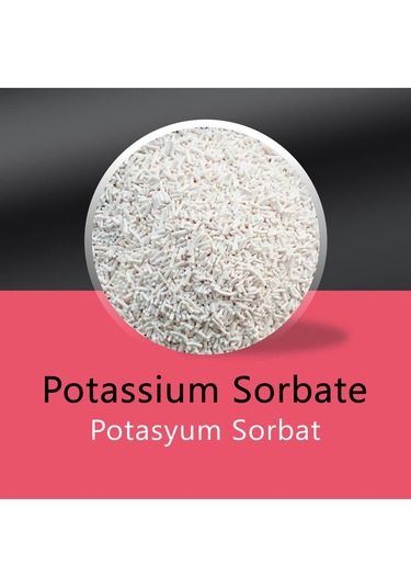 Kozmetik Madde Potassium Sorbate Potasyum Sorbat - 100 G