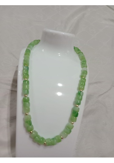 Su Yeşili Şık Kolye Su Yeşili