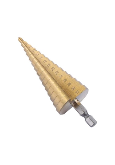 Matkap Ucu Kademeli Uç Sac Delme 4-32 Mm Matkaba Takılan Uç