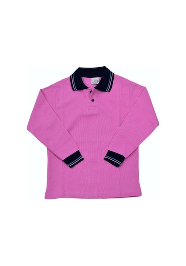 Kolej Polo Yaka Sweat Pembe Bgl-ymrtp-5 001