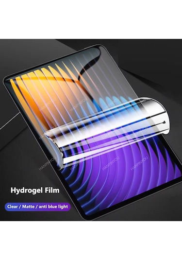 Samsung Uyumlu Galaxy Tab S10 Fe+ Plus 13.1inç Tablet Nano Ekran Koruyucu Kapaklı Kılıf