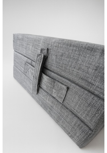 Gri Katlanır Sünger Misafir Yer Yatağı Ve Balkon Minderi 7cm Gri