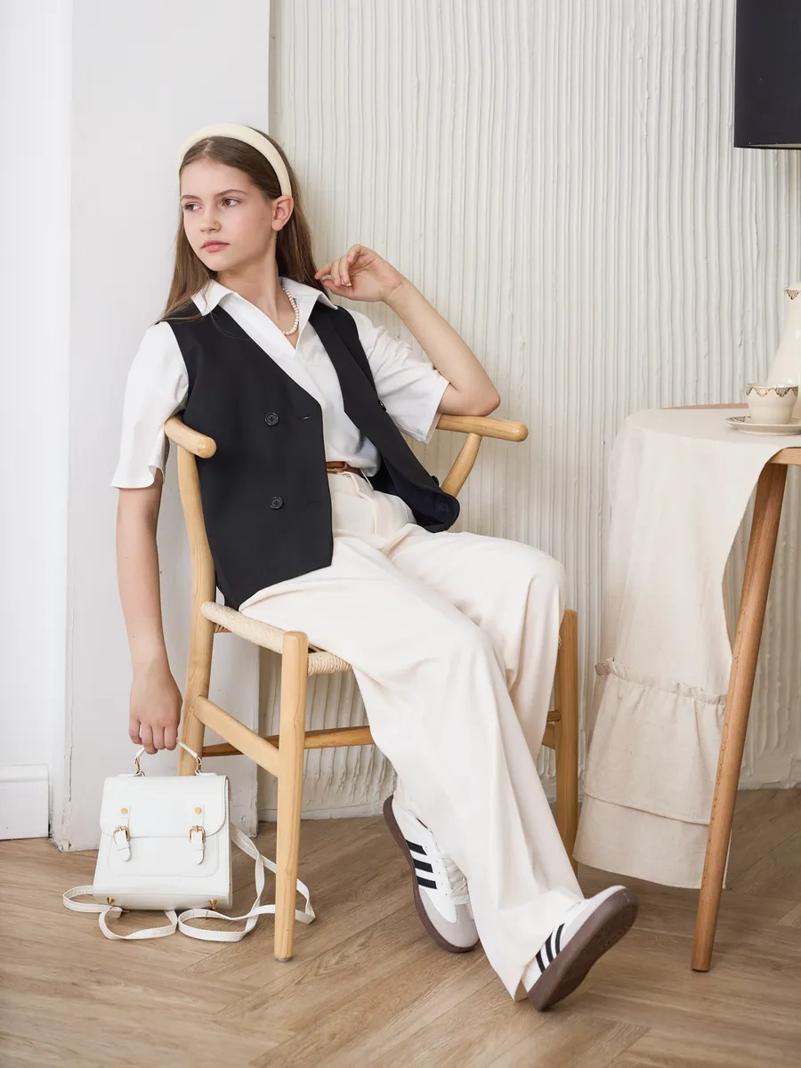 Sinaa Moda Okul Kostüm Yeleği İç Astarlı 428965619 Siyah