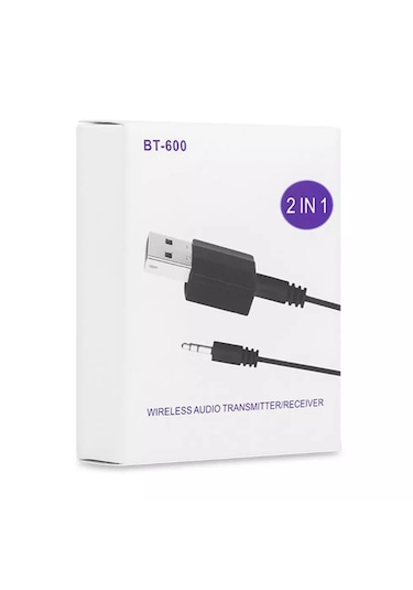 Bt600 Wireless Bluetooth 5.0 Audio Araç Ses Transmitter Receiver
