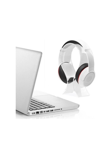 Fastbuy Akrilik Kulaklık Tutucu U Şekilli Ev Ve Mağaza İçin Dayanıklı Transparan Kulaklık Gösterge Tabası