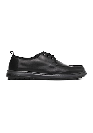 Black Safari Bot Erkek Ka-26y-e15302 John May Mars Shoe Siyah