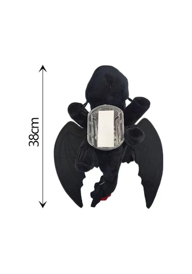 Besthome1 Otomobil Tavanı İçin 35 Cm Beyaz Uçan Ejderha Aksesuarı - Sevimli Tüylü Dekor Oyuncak