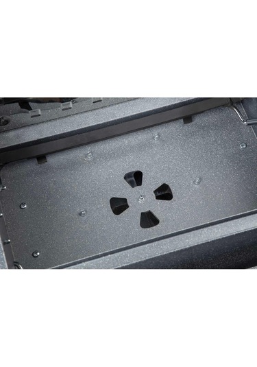 Igrıll Barbekü Hub 515 Mm Kömürlü Mangal Gri