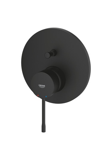 Grohe Essence 24167KF1 2 Çıkışlı Divertörlü Ankastre Banyo Duş Bataryası Siyah