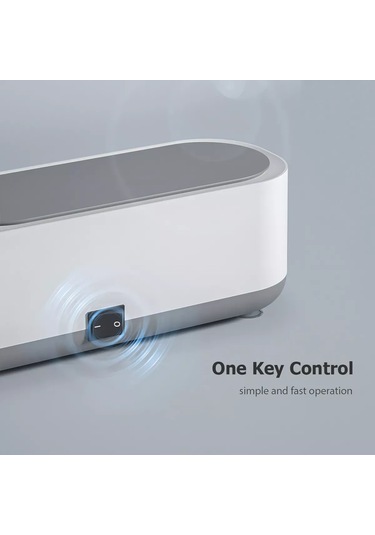 Geeroyoo Mini Ev Temizleme Makinesi: Gözlük, Takı, Diş Teli Ve Tıraş Makinesi İçin Portatif Ultrasonik Temizleyici