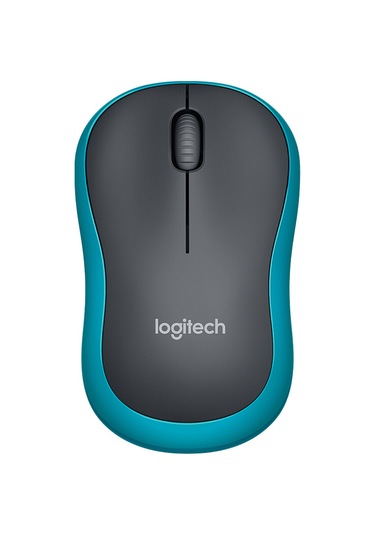 Reedark Logitech M185 Kablosuz Sessiz Ergonomik Mouse - 2.4ghz Alıcılı, Uzun Menzilli, Mavi M185